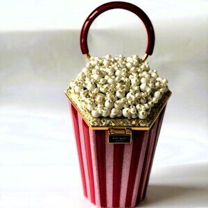 🍿 Kate Spade “What’s Popping?” 3D Popcorn Crossbody – NWT, Rare, Iconic